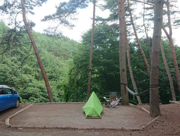 夏休み愛犬とキャンプ4